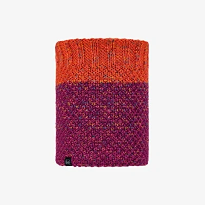 Image of Buff Knitted &amp; Fleece Neckwarmer JANNA FUCHSIA Women One size