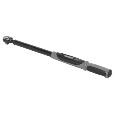 Image of Sealey Premier Angle Torque Wrench Digital 1/2&quot;Sq Drive 20 200Nm(14.7 147.5lb.ft) Black Series