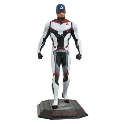 Image of DIAMOND SELECT TOYS SEP201926 Marvel Gallery Avengers4 Team Suit Captain America Statue, Multicolor, One Size