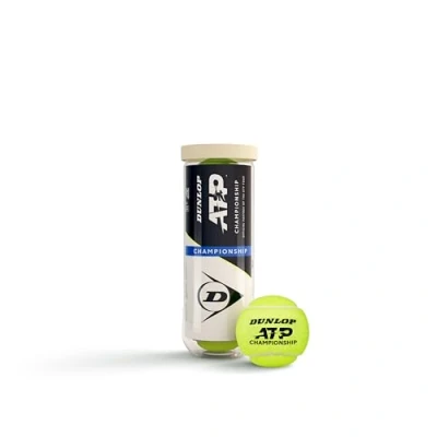 Image of DUNLOP Tennis Ball ATP Championship for sand, hard court and turf (3 balls)
