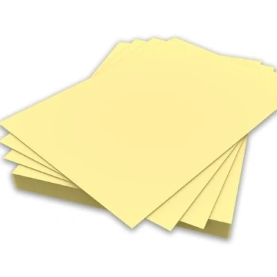 Image of A5 Yellow Colour Paper 80gsm Sheets Double Sided Printer Copier Origami Flyers Drawing School Office Printing 148mm x 210mm (A5 100 Sheets)