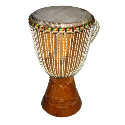 Image of African Professional Djembe Drum 12&quot; Head Tom Bongo Fair Trade Senegal #19