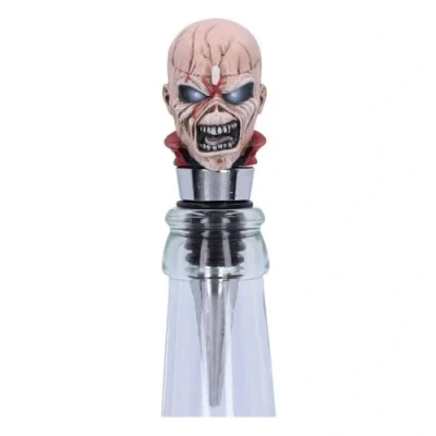 Image of Nemesis Now Officially Licensed Iron Maiden The Trooper Bottle Stopper, Silver, 10cm