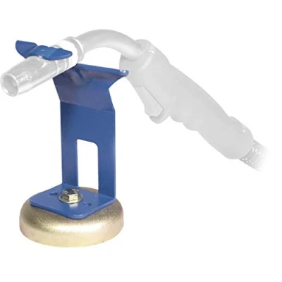 Image of GYS 41653 MIG Torch Support with Magnetic Base, Blue
