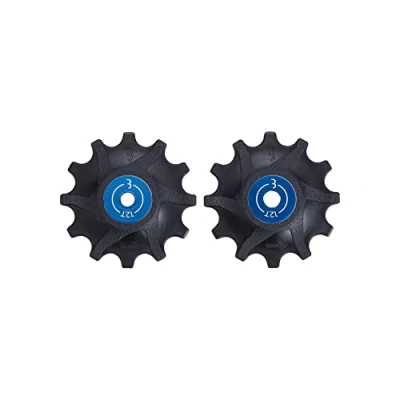 Image of BBB Cycling 12 T SRAM Compatible Derailleur Jockey Wheels 11 Speed I Narrow/Wide With Sealed Bearings RollerBoys BDP 06