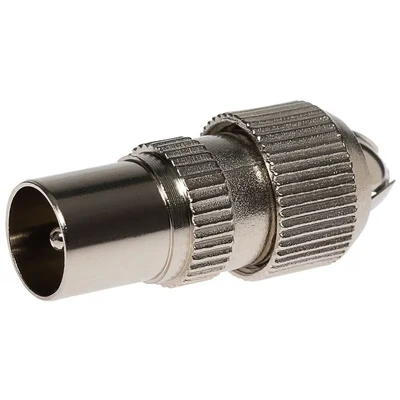 Image of Maplin RF Type Male Plug Connector for TV Aerial Coaxial Cable
