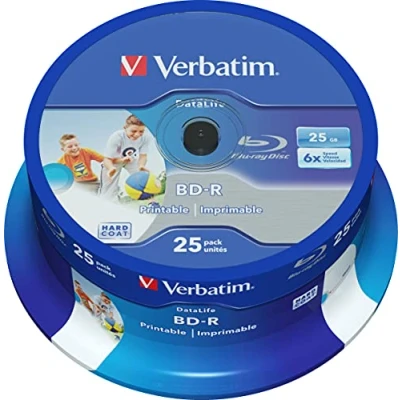 Image of Verbatim 43811 BD R &#039;Datalife 25 GB 6x Pack of