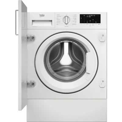 Image of BEKO WTIK72121 Integrated 7 kg 1200 Spin Washing Machine, White