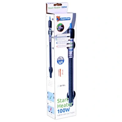 Image of Superfish Start 100W Aquarium Heater for Tropical Fish Tanks up to 70L