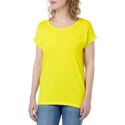 Image of Vila Women&#039;s Vidreamers New Pure T Shirt noos, Yellow, Large