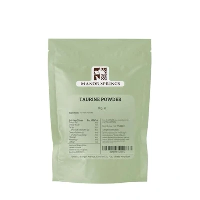 Image of Taurine Powder 1kg by Manor Springs