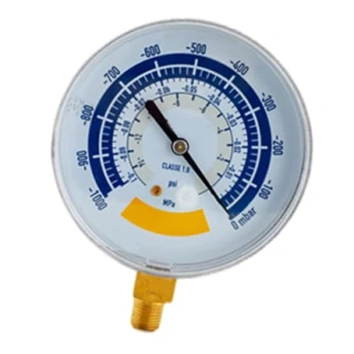 Image of 63mm/80mm Vacuum Gauge Pressure Accurate Air Instrument for Pumps 0 14psi Dials Display