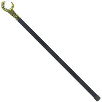 Image of Zac&#039;s Alter Ego 85.5cm Fancy Dress Claw Staff/Cane with Crystal Ball