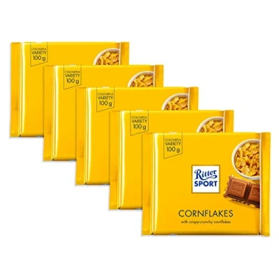 Image of Ritter Sport Knusper Flakes 5 x 100 gr.