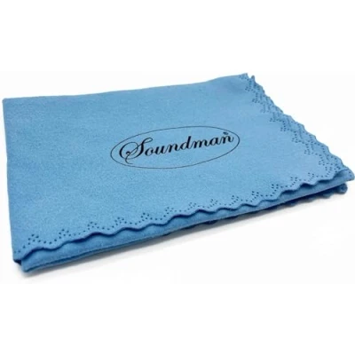 Image of Soundman® Microfiber Cloth for Saxophone Cleaning Maintenance Care (1pc)