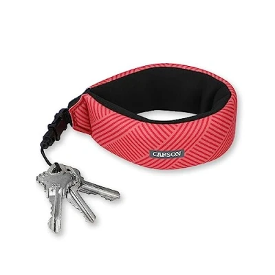 Image of Carson Floating Wrist Strap with Lightweight Foam Core Technology Crimson (FA 20 (03))