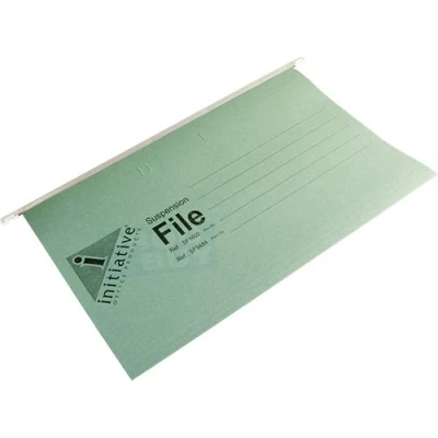 Image of Pack of 25 Green A4 Hanging Suspension Files Tabs Inserts Filing Cabinet Folders
