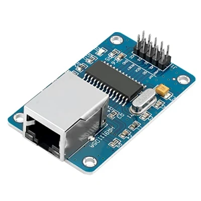 Image of AZDelivery ENC28J60 Ethernet Shield LAN Network Module compatible with Arduino including E Book!
