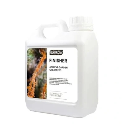 Image of UK Grow Premium Hydroponic and Soil Nutrients Maximize Plant Growth Yield (1Ltr, Finisher)