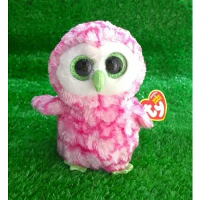 Image of Top Ty Beanie Boos Bubbly The 6&quot; Owl Claire&#039;S Exclusive