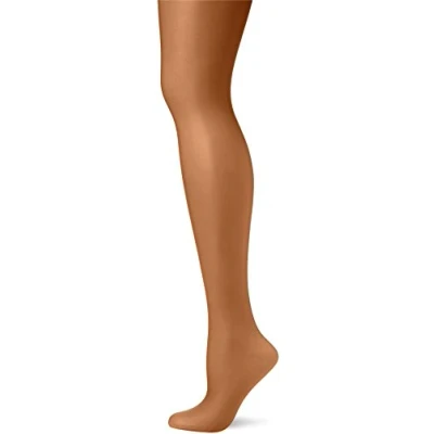 Image of Pretty Polly Women&#039;s Light Support 15 Den Tights, Black (Barely Black), Medium (Manufacturer Size:Medium/Large)