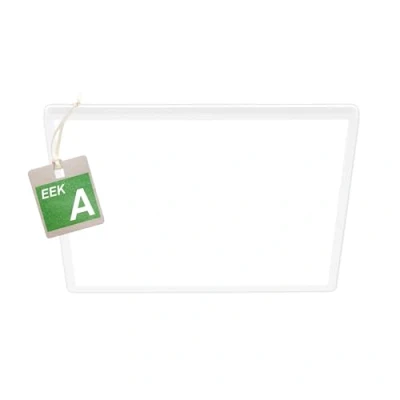 Image of Briloner LED ceiling light Tava A, 42x42 cm, plastic, white