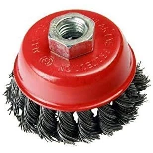 Image of VEWERK (by Bergen) M14 75mm Wire Cup Brush Steel Twist Knot 2101