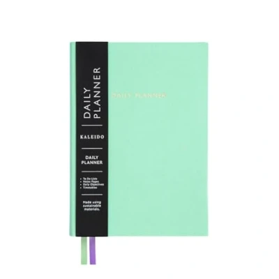 Image of Mint Fabric Daily Planner, A5