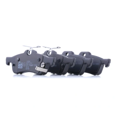 Image of 43022TV0E00, 43022TV0E01, 43022TV8E01 Brake pad set FEBI BILSTEIN 116283 Rear Axle with acoustic wear warning HONDA: CIVIC 9 Tourer,
