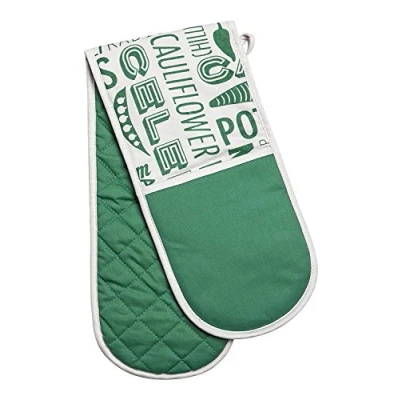 Image of Premier Housewares Porter Double Oven Glove Green