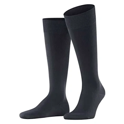 Image of Mens 1 Pair Falke Ultra Energising Cotton Compression Socks Dark Navy 10 11