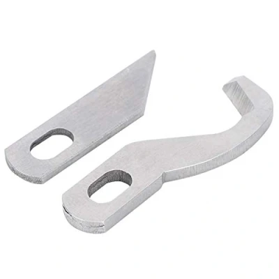Image of 2Pcs Upper Lower Knives, Sewing Machine Blade Multi Function Household Overlocker Knife Set for Singer 14N654