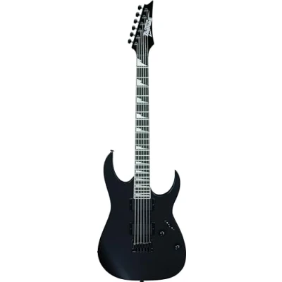 Image of Ibanez GRG121DX BKF GIO RG Series Electric Guitar Black Flat