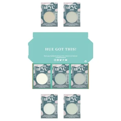 Image of Rust Oleum uPVC Paint in Matt Finish Fresh Greens Tester Box
