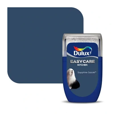Image of Dulux Easycare Kitchen tester paint Sapphire Salute 30ML
