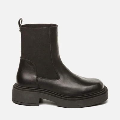 Image of Steve Madden Churro Platform ankle boots black, Women&#039;s, Size: 5, Black Leather