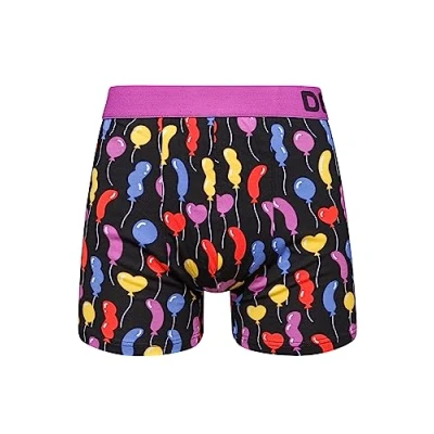 Image of Dedoles Men&#039;s &amp; Boys&#039; Boxers Underwear Boxer Shorts Cotton Trunks Funny Designs Astronaut Hamster Games Books Gift for Him, Design: Balloon Party, Colour: Multicolour, Size: L