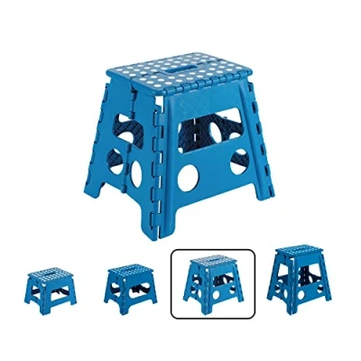 Image of Arregui TB 032 A Folding Stool 29 x 22 32 cm Blue