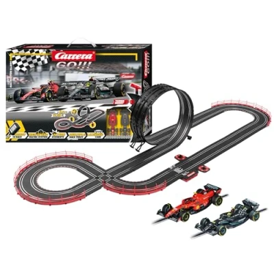 Image of Carrera GO... Racing For Glory Race Track Set I with Licensed Slot Cars Up to 2 Players Children from 6 Years &amp; Adults
