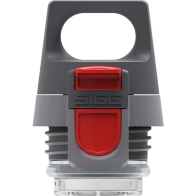 Image of SIGG Hot &amp; Cold One Top Grey (0.3 0.5 L), Spare Screw Cap for Water Bottle, Suitable Handed Use Leak Proof Bottle Lid