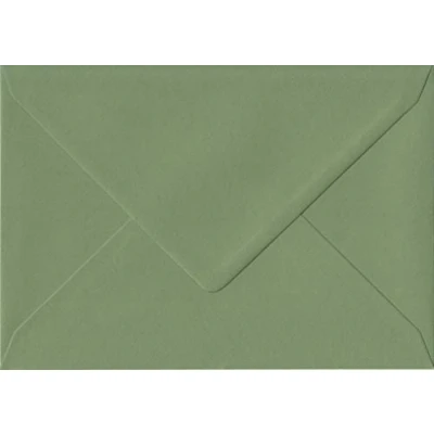 Image of 50 Vintage Green 162mm x 229mm Gummed 135gsm C5/A5 Envelopes