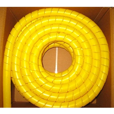 Image of Hydraulic Hose Spiral Wrap Guard Potection 30 38mm JCB Forestry Tractor digger, 1 meter