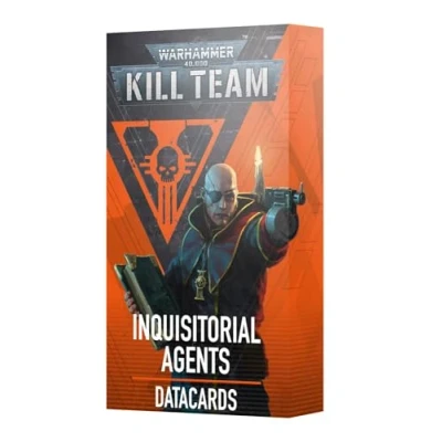 Image of Games Workshop Warhammer 40,000 Kill Team: Datacards Inquisitorial Agents (2024 Edition)