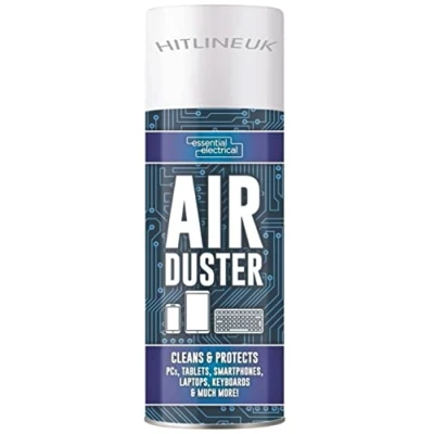 Image of 400ml Compressed Air Duster Spray Can Cleans Protects Laptops Keyboards HLU