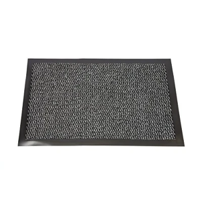 Image of EHC Heavy Duty Barrier Mat, Non Slip Backing, Indoor/Outdoor, 40 x 60cm Grey