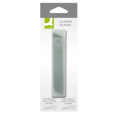 Image of Q Connect Medium/Heavy Duty Cutter Blade (Pack of 12)