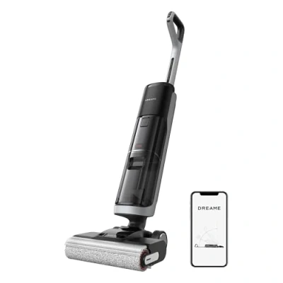 Image of Dreame H14 Pro Wet and Dry Vacuum, 180 Lie Flat, 60C Brush Care, 5min Drying, Auto Solution Distribution &amp; Suction Adjustment, App Control, GlideWheel™, Dual Rotating Brush, 18kPa Suction, Edge