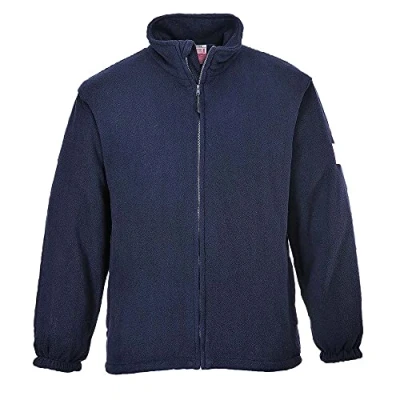 Image of Portwest Flame Resistant Anti Static Fleece Navy Large