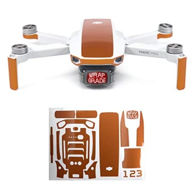 Image of Wrapgrade Skin Sticker Compatible with Mavic Mini Accent Color (Butterfly Copper)