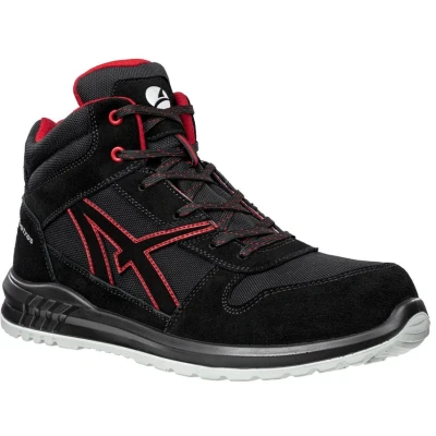 Image of ALBATROS CLIFTON MID SRC 638700210000046 Sicherheitsstiefel S3 Schuhtaille (EU): 46 black, Rot 1